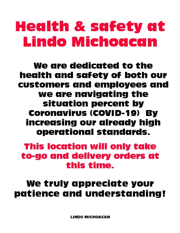 Tacos Lindo Michoacan 1846-1884, E 16th St, Santa Ana
