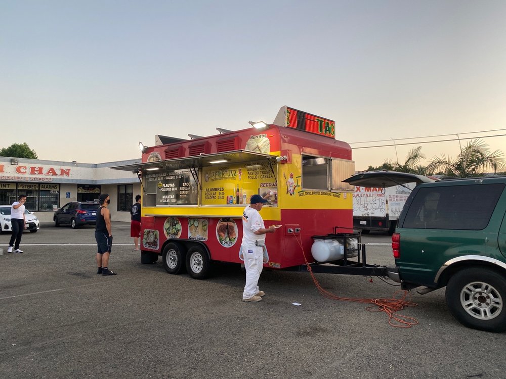 Taqueria La Fortuna Taco Truck 310 N Euclid St, Santa Ana