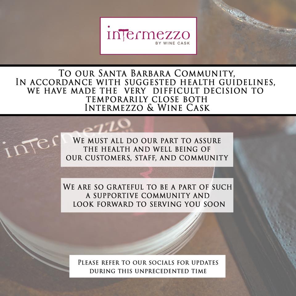 Intermezzo by Wine Cask 813 Anacapa St, Santa Barbara