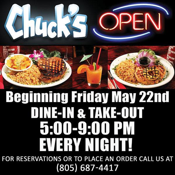 Chuck's of Hawaii 3888 State St, Santa Barbara