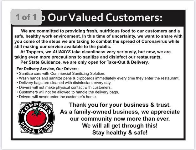 Toppers Pizza 23710 Valencia Blvd, Santa Clarita
