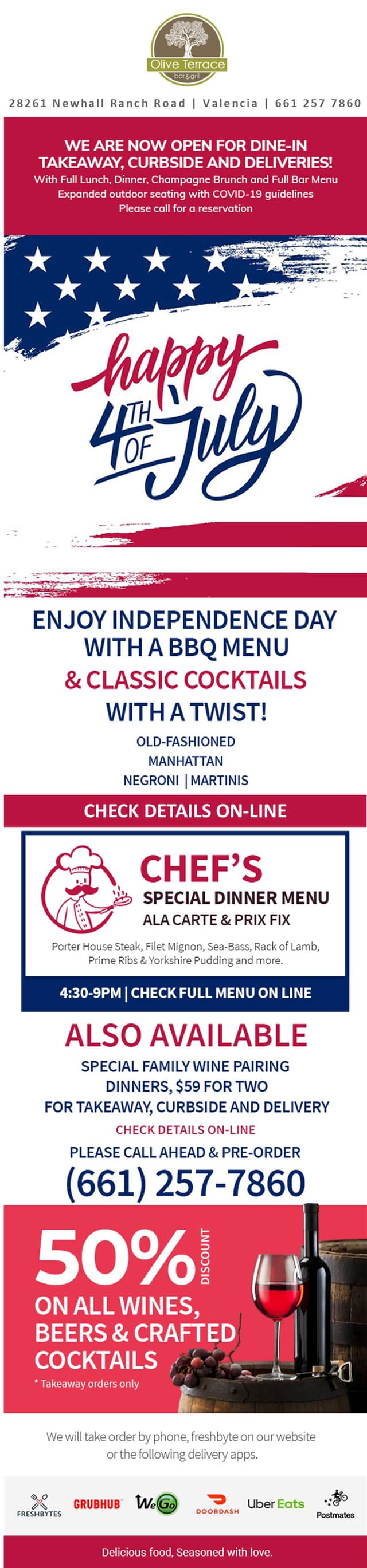Olive Terrace Bar & Grill 28261 Newhall Ranch Rd, Santa Clarita
