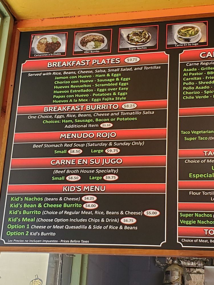 Taqueria Santa Cruz 2215 Mission St, Santa Cruz