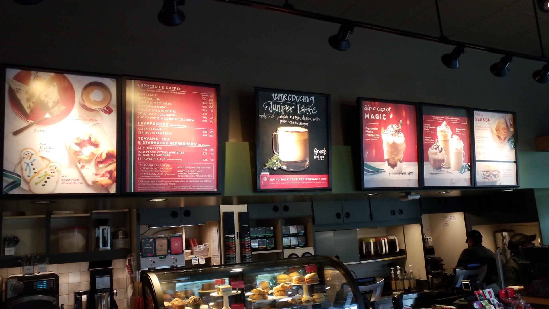 Starbucks Menu