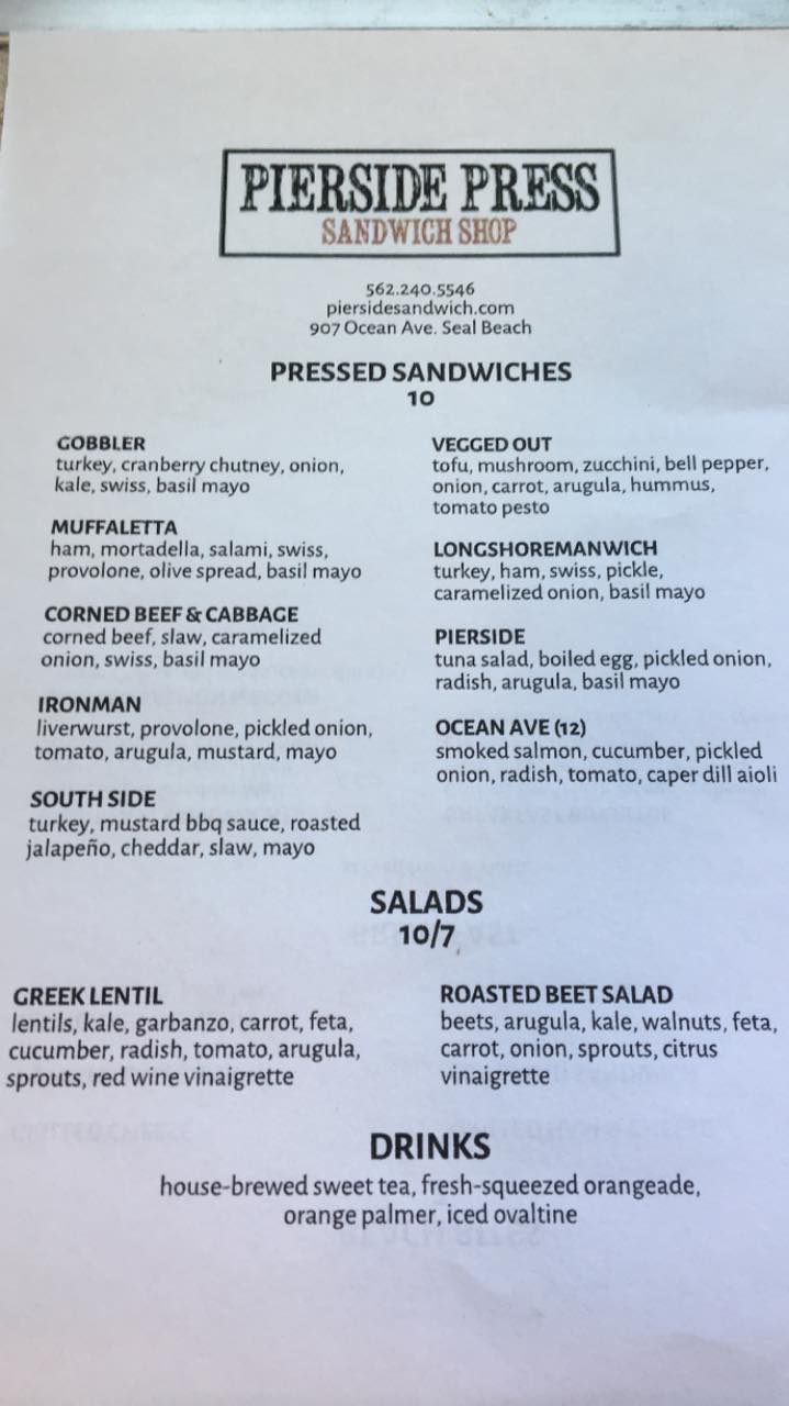 Pierside Press 907 Ocean Ave, Seal Beach