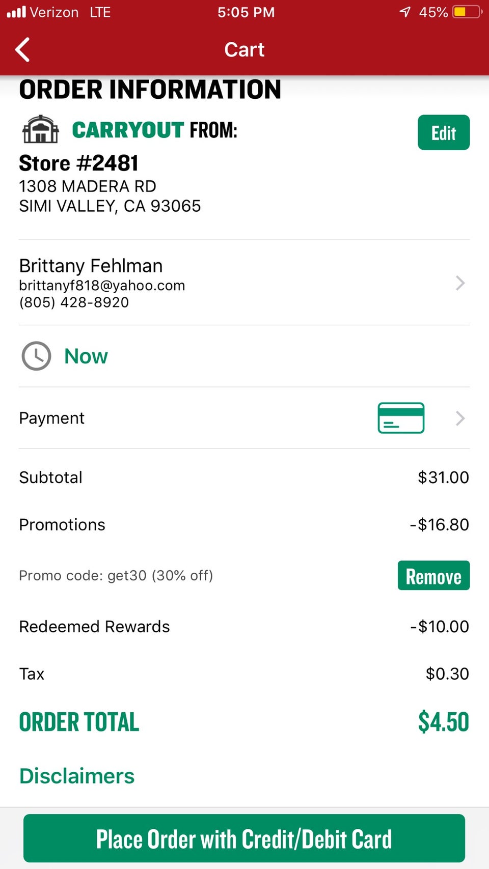 Photo credit: Foursquare