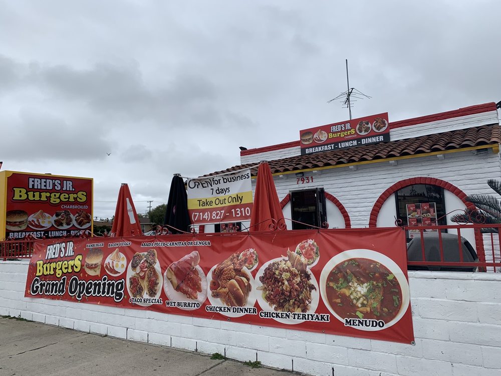 FRED'S JR. BURGER CHARBROILED 7931 Katella Ave, Stanton
