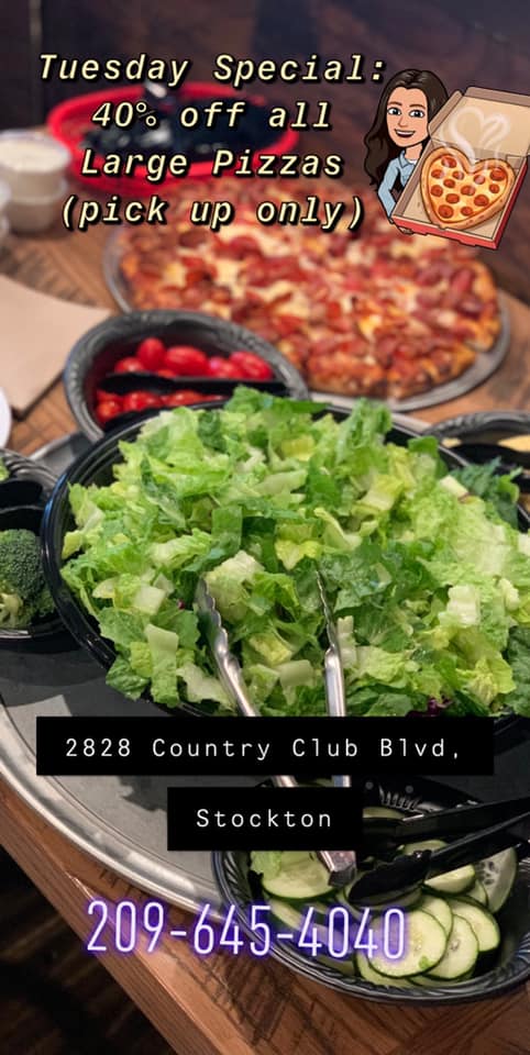 Mountain Mike's Pizza 2828 Country Club Blvd, Stockton