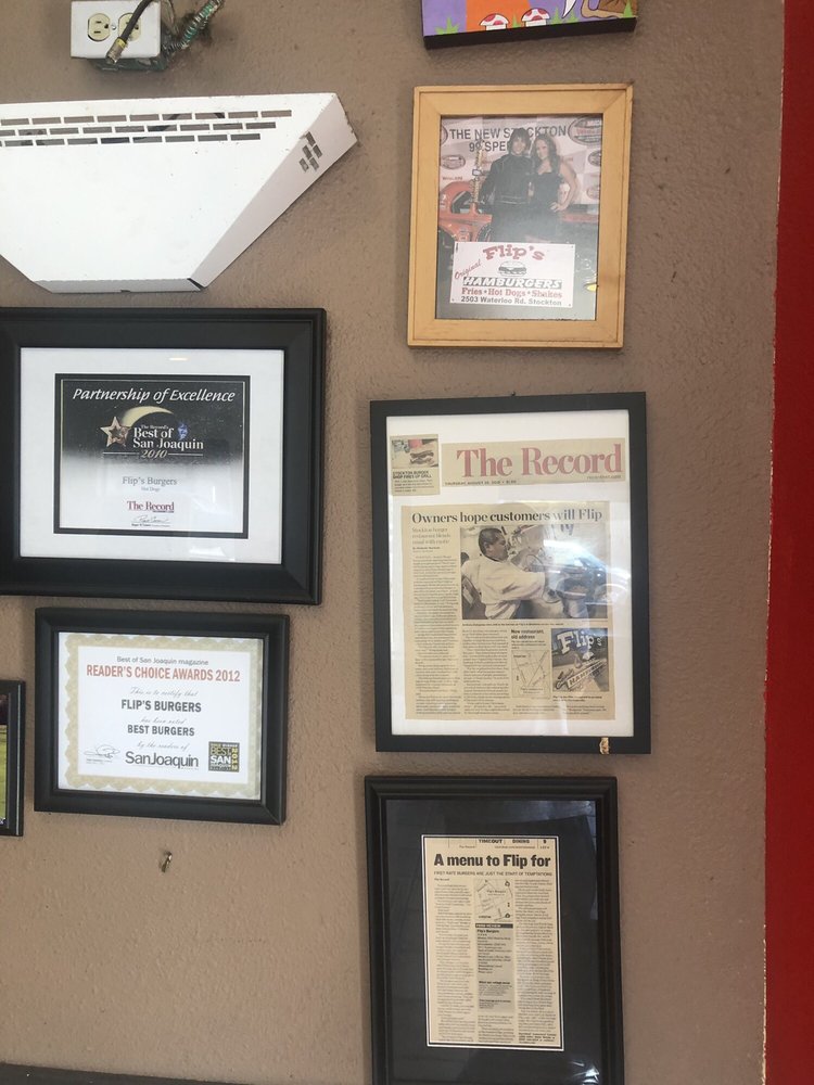 Flip's Burgers 2503 Waterloo Rd, Stockton