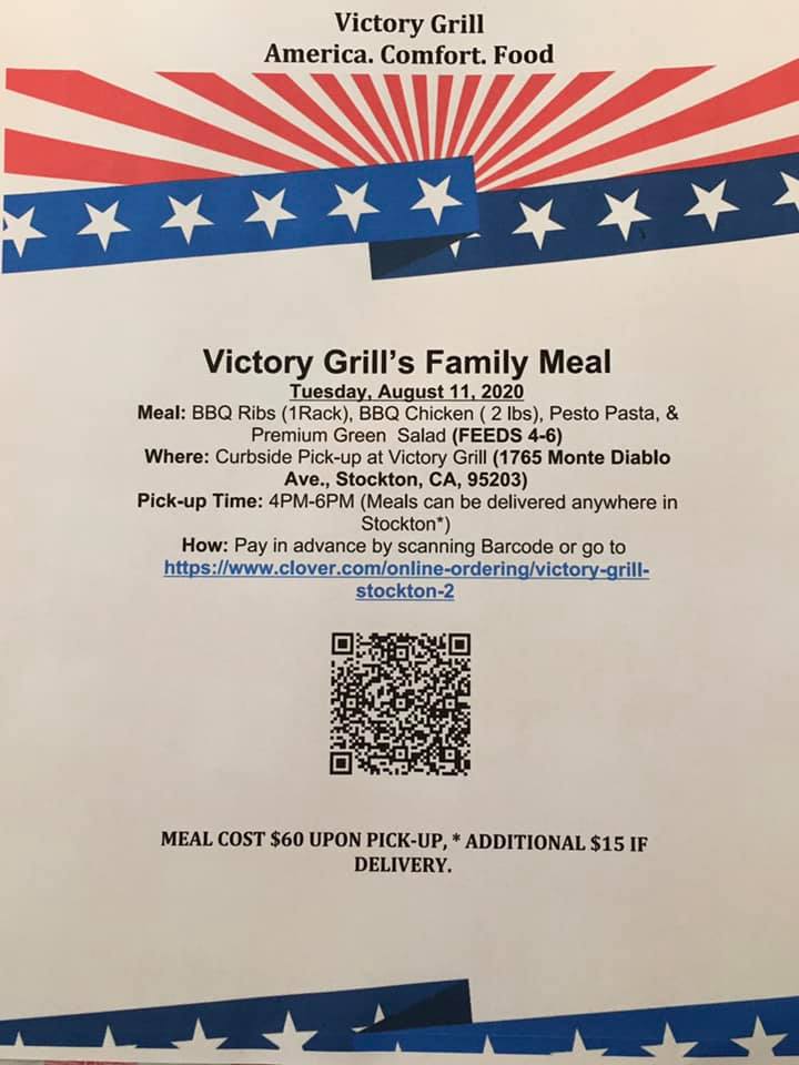The Victory Grill 1765 Monte Diablo Ave, Stockton