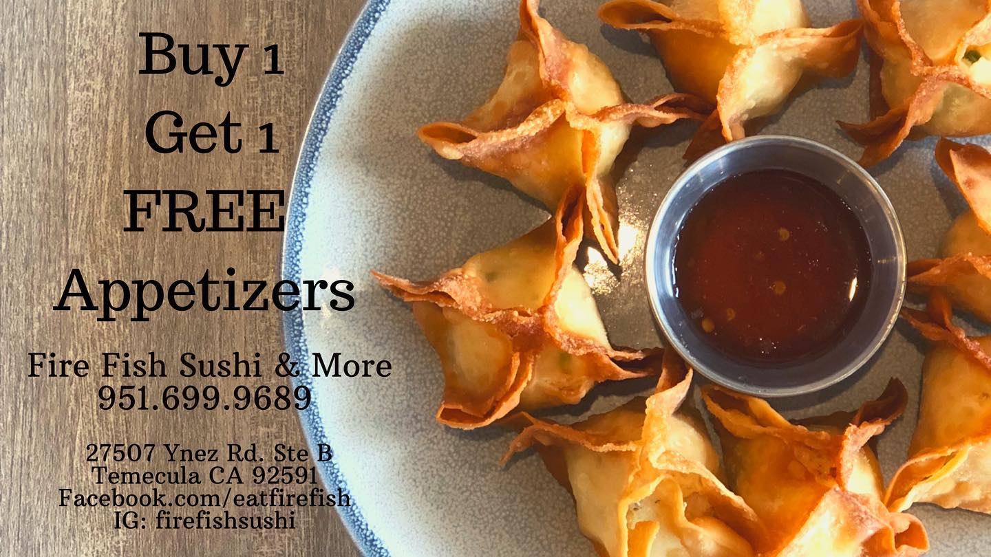 Fire-Fish Sushi & More 27507 Ynez Rd, Temecula