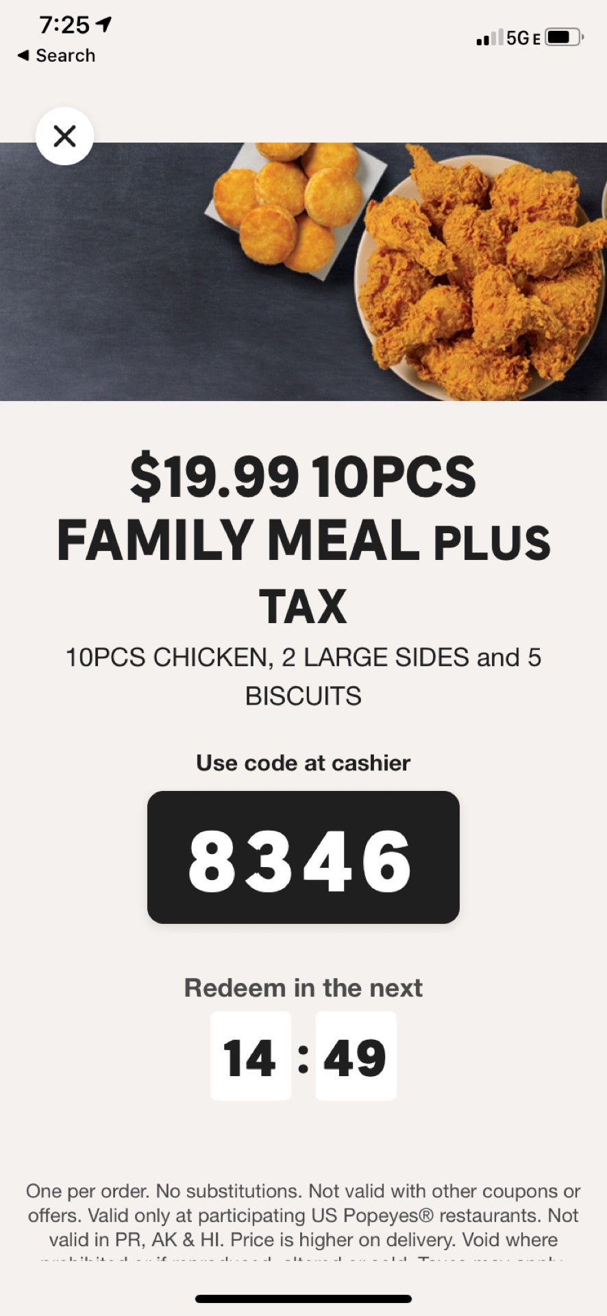 Popeyes Louisiana Kitchen 30679 Temecula Pkwy, Temecula