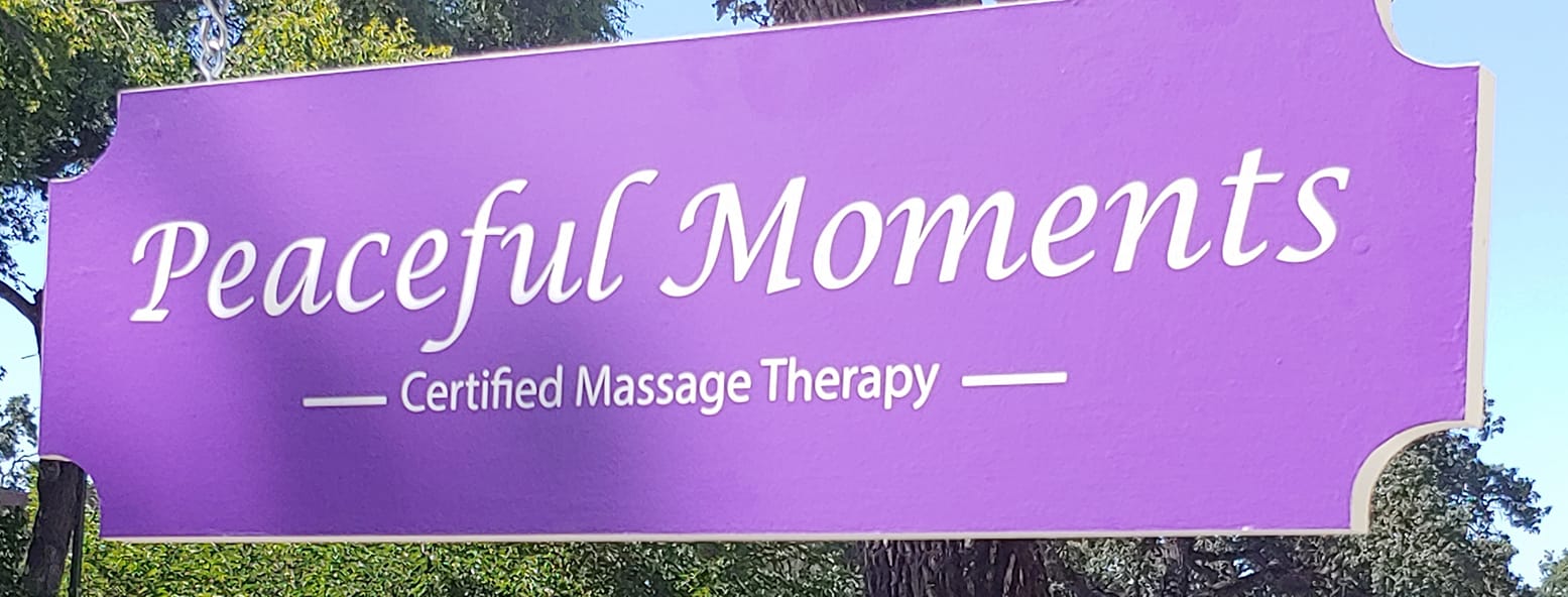Peaceful Moments By Sharon Rae Certified Massage Therapist since 1995 212 S Main St STE 106, Templeton California 93465