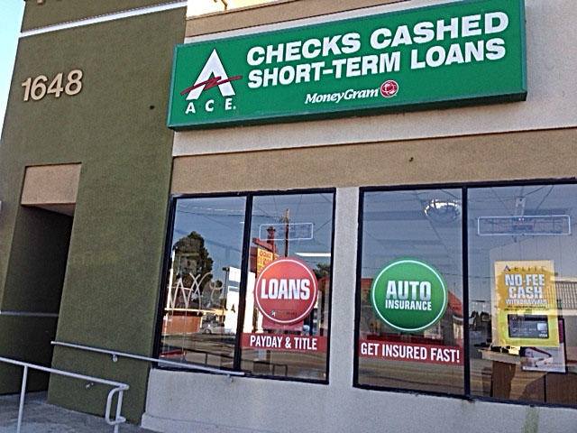 ACE Cash Express 1648 W Carson St Suite A, Torrance