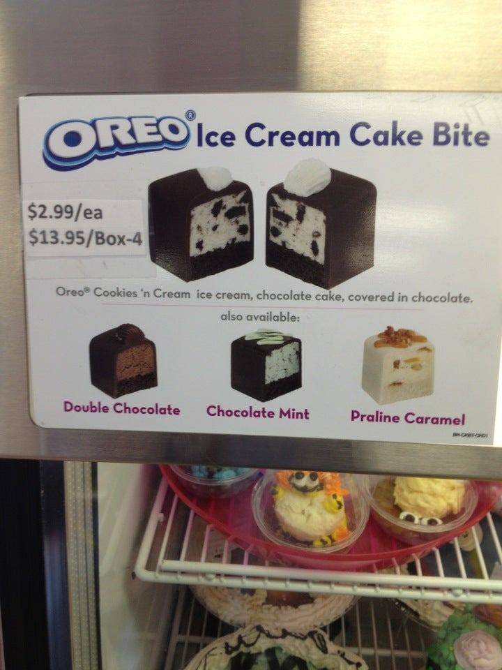 Baskin-Robbins Menu