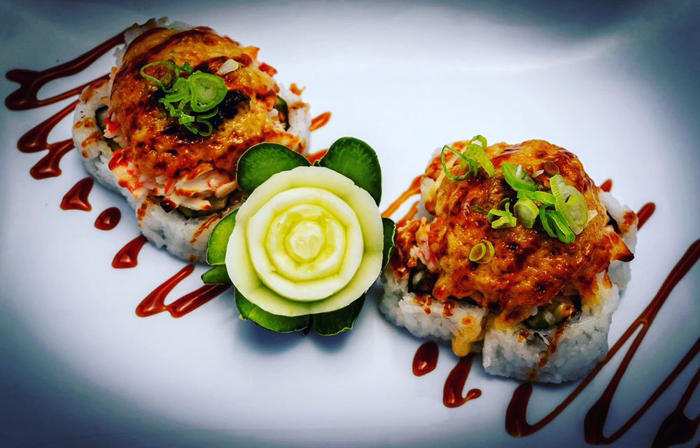 Nadima’s Sushi & Mongolian Express 23211 Hawthorne blvd between Subway and El Toritto on Hawthorne side, Torrance