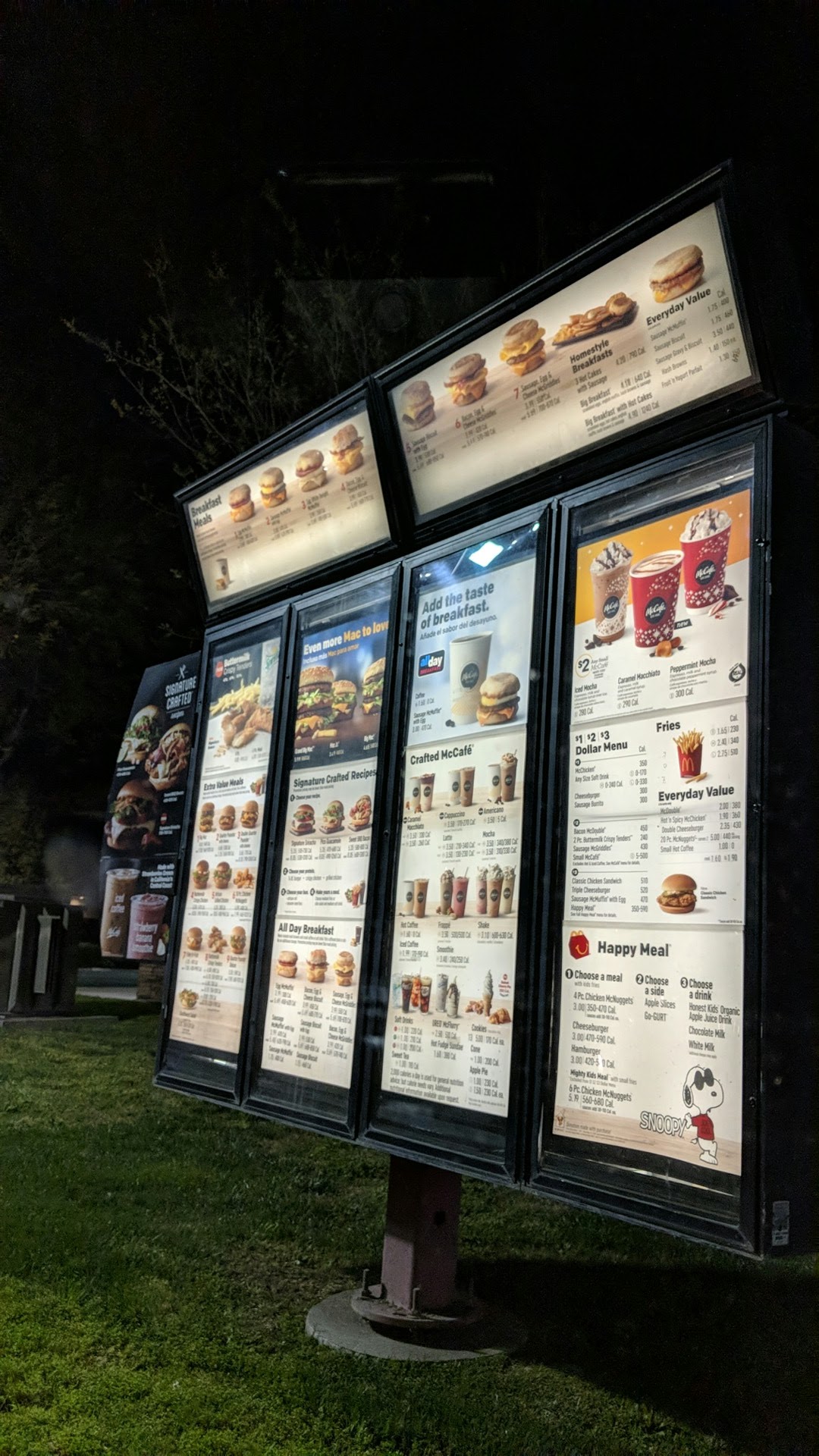 McDonald's Menu
