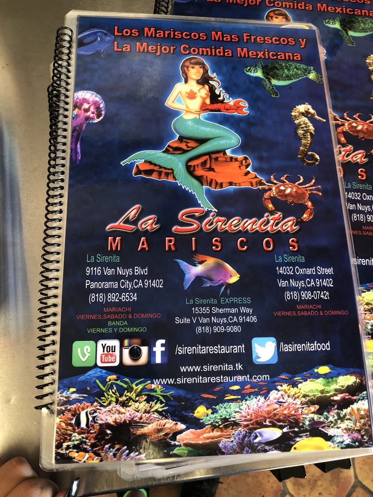 La Sirenita 15355 Sherman Way, Van Nuys