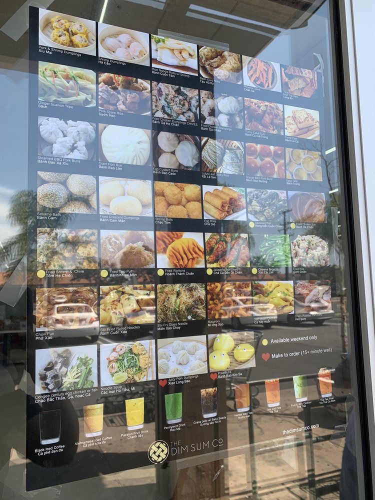 The Dim Sum Co. 8900 Westminster Blvd, Westminster