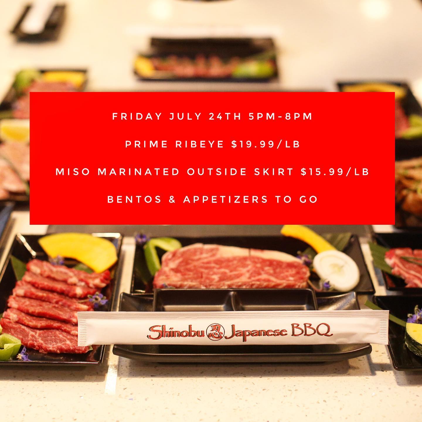Shinobu Japanese BBQ 15202 Goldenwest St, Westminster
