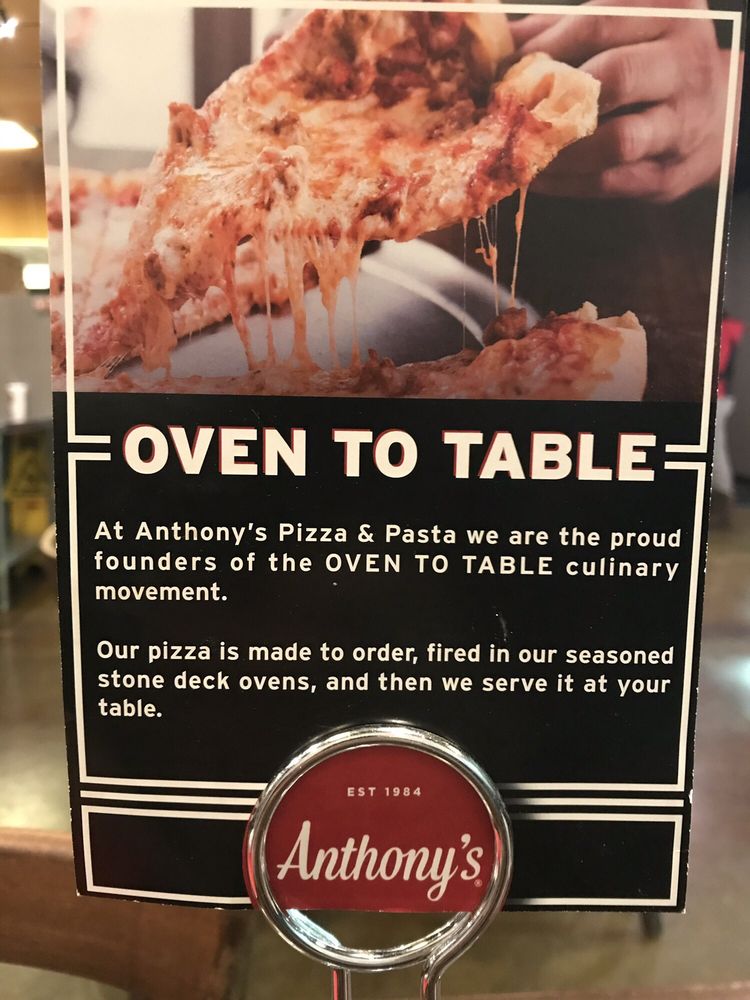 Anthony's Pizza & Pasta 17150 E Iliff Ave Unit A - 12, Aurora