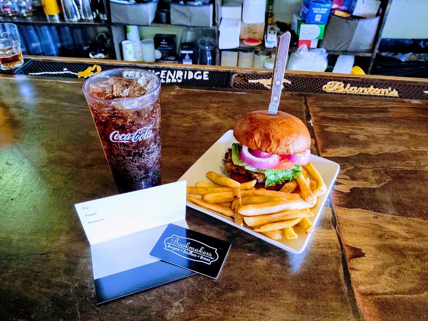 Bookmakers Burgers Bourbon Brews 25791 E Smoky Hill Rd #50, Aurora