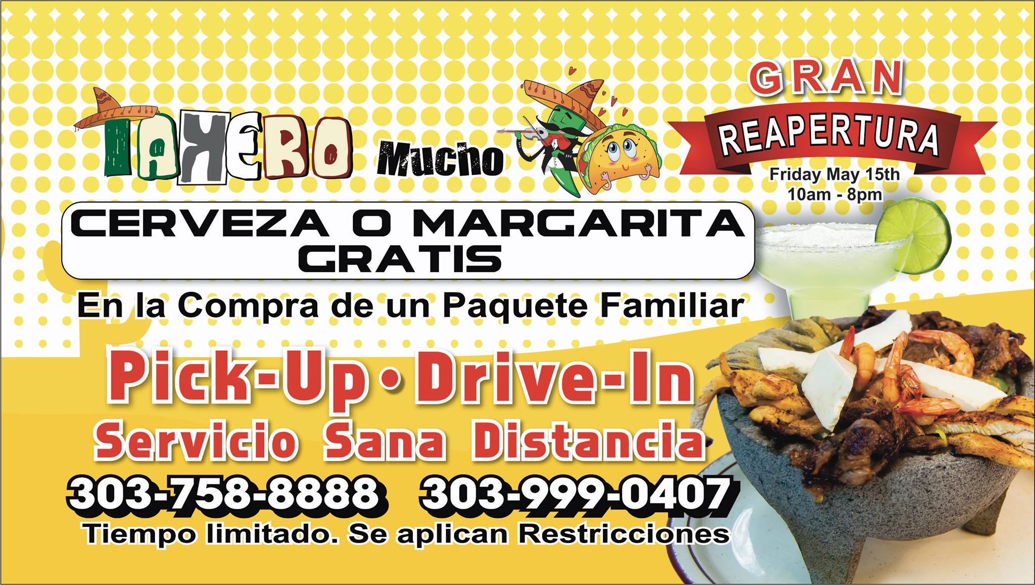 Takero Mucho 12028 E Mississippi Ave, Aurora