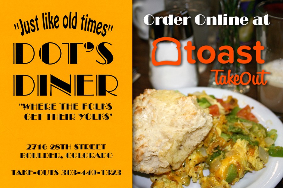 Dot's Diner 2716 28th St, Boulder