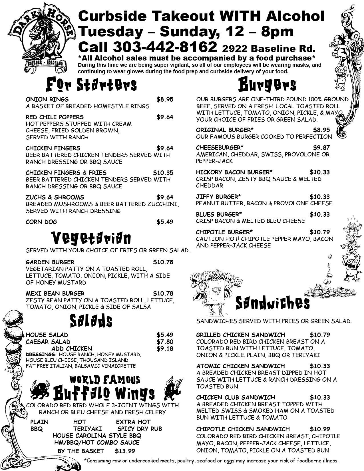 Dark Horse 2922 Baseline Rd, Boulder