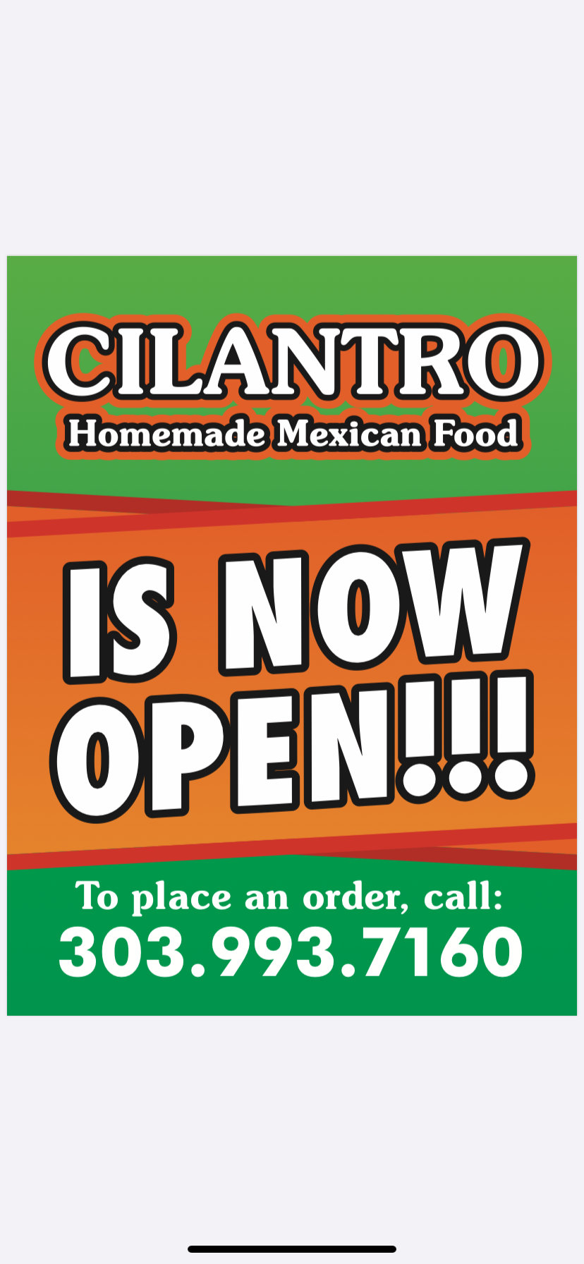 Cilantro Mexican Restaurant 3980 Broadway #104, Boulder