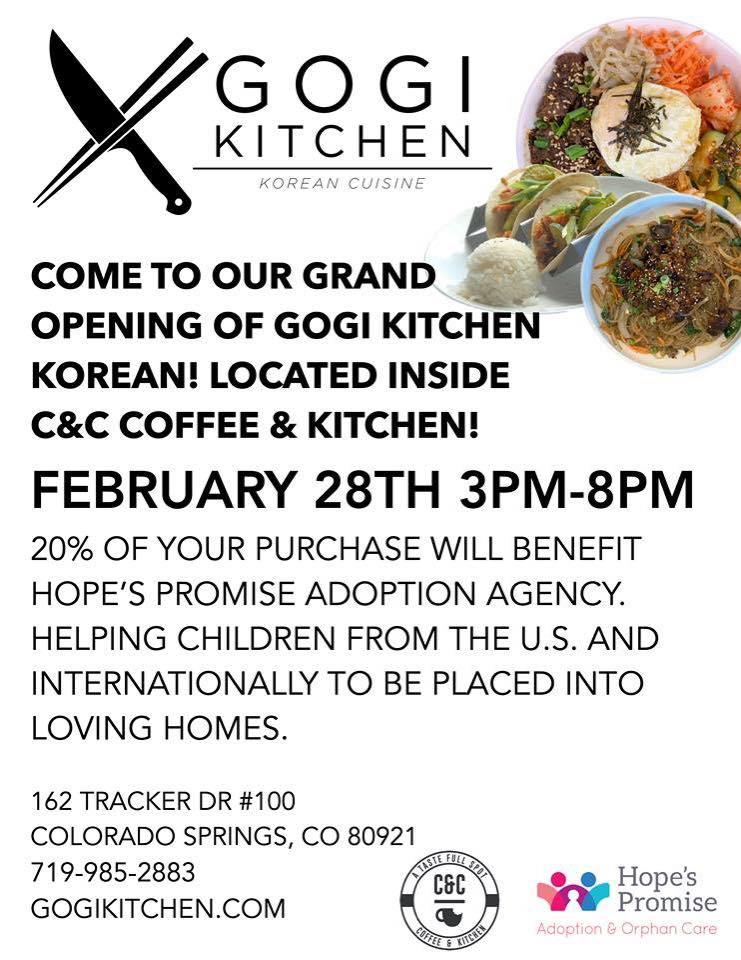 C&C - Breakfast & Korean 162 Tracker Dr #100, Colorado Springs