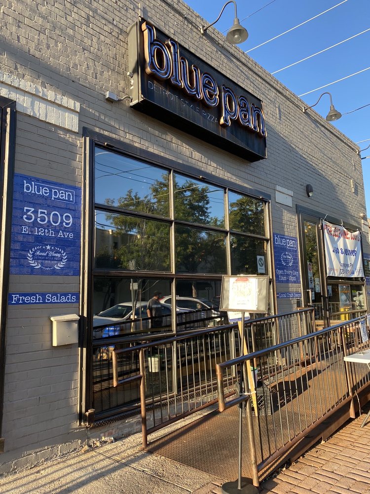 Blue Pan Pizza Congress Park 3509 12th Ave, Denver