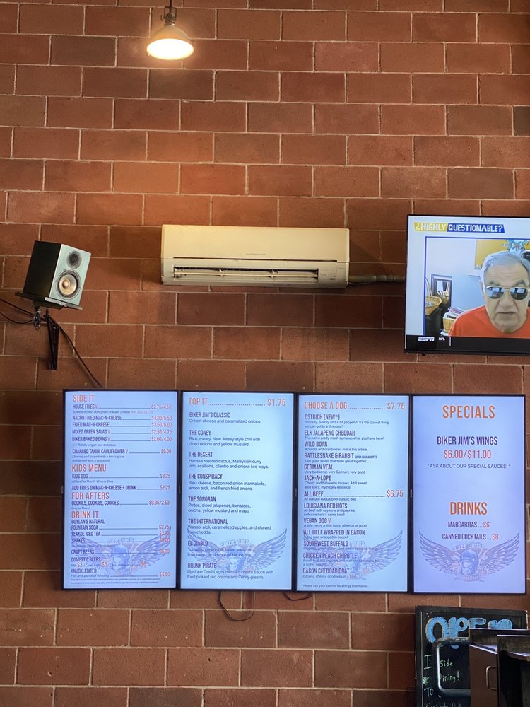 Biker Jim's Gourmet Dogs 2148 Larimer St, Denver