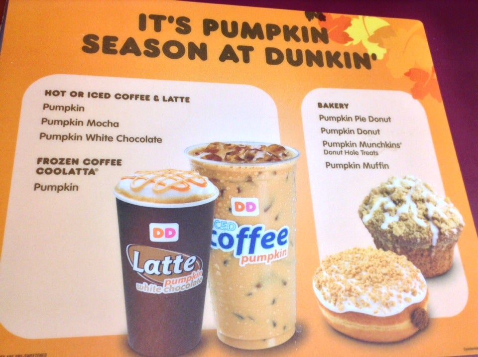 Dunkin' Menu