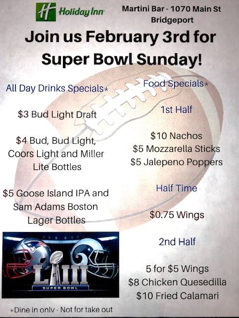 Riverside Bar & Grill Menu