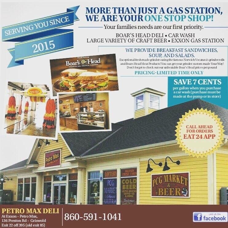 PETROMAX CT, NC 136 Preston Rd, Griswold