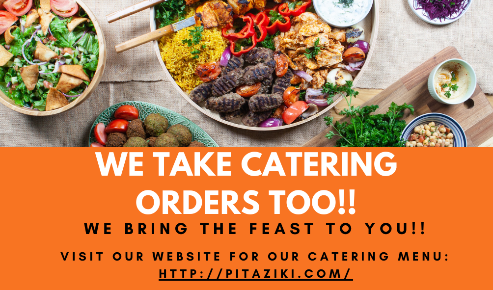 Pitaziki Mediterranean Grill 170 Temple St, New Haven