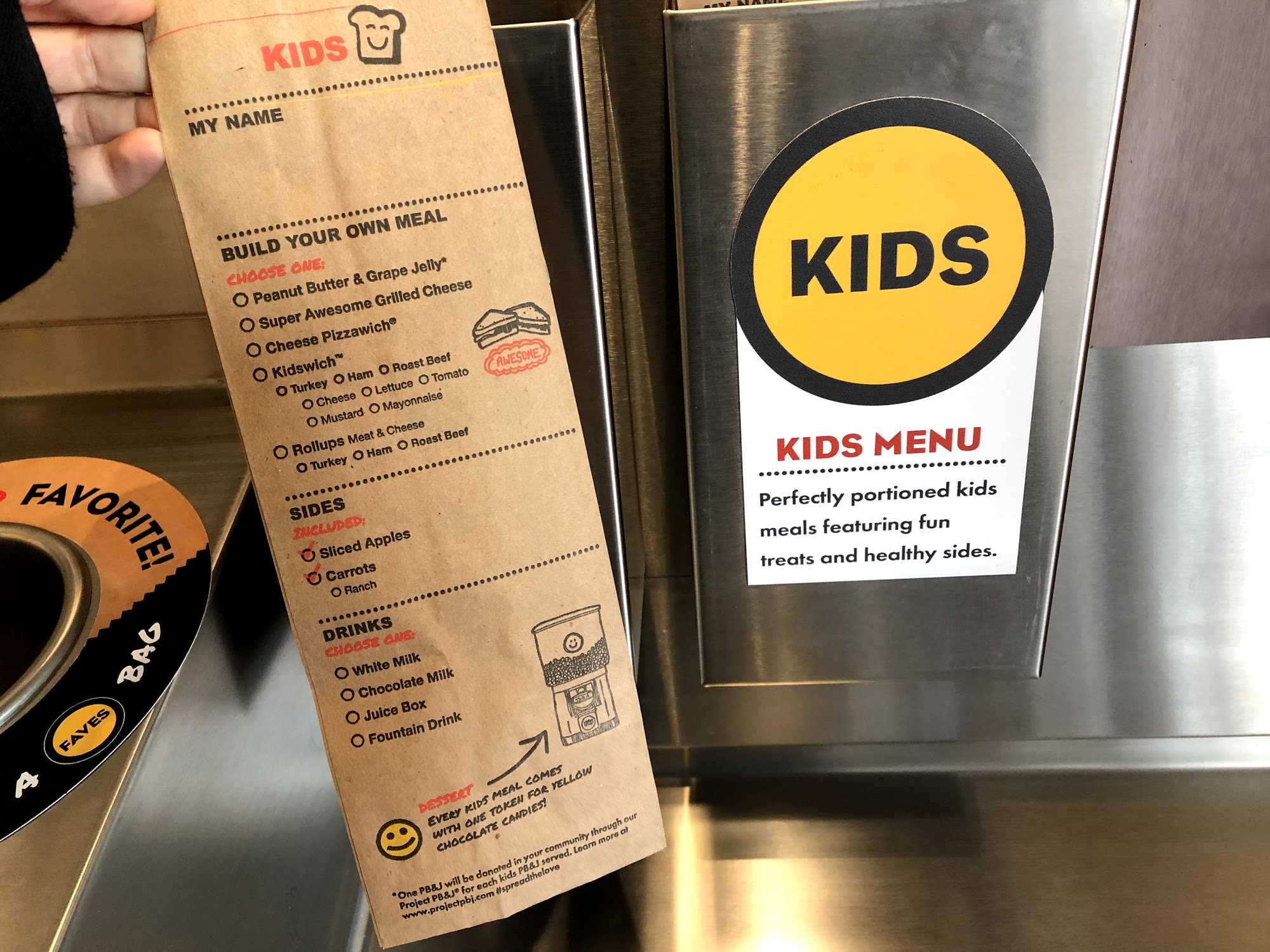 Which Wich Menu
