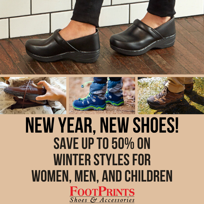 FOOTPRINTS SHOES & ACCESSORIES Newington CT Hours, Directions