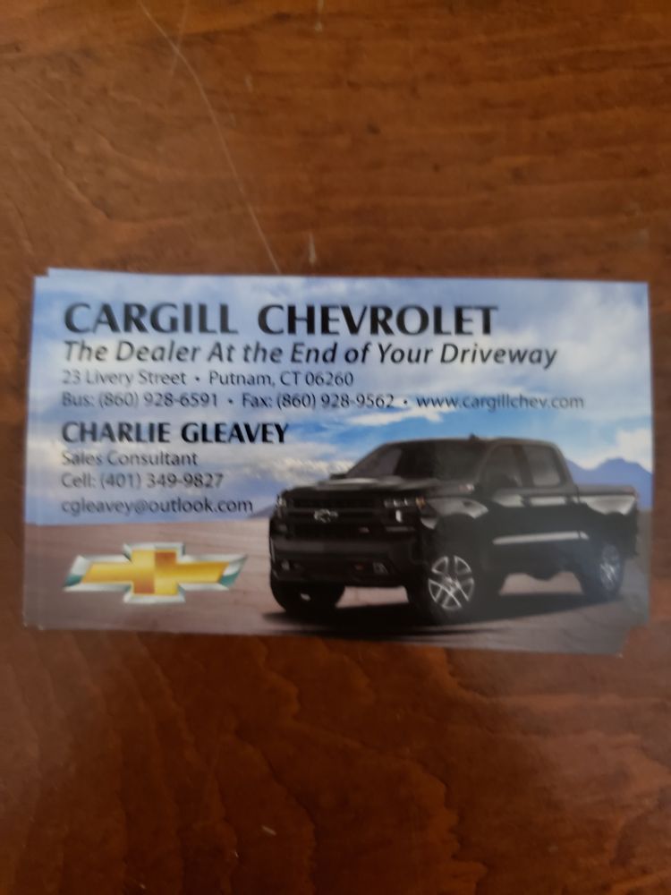 Cargill Chevrolet Service