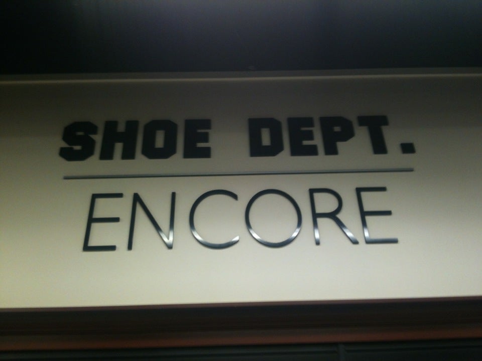 Shoe Dept. Encore