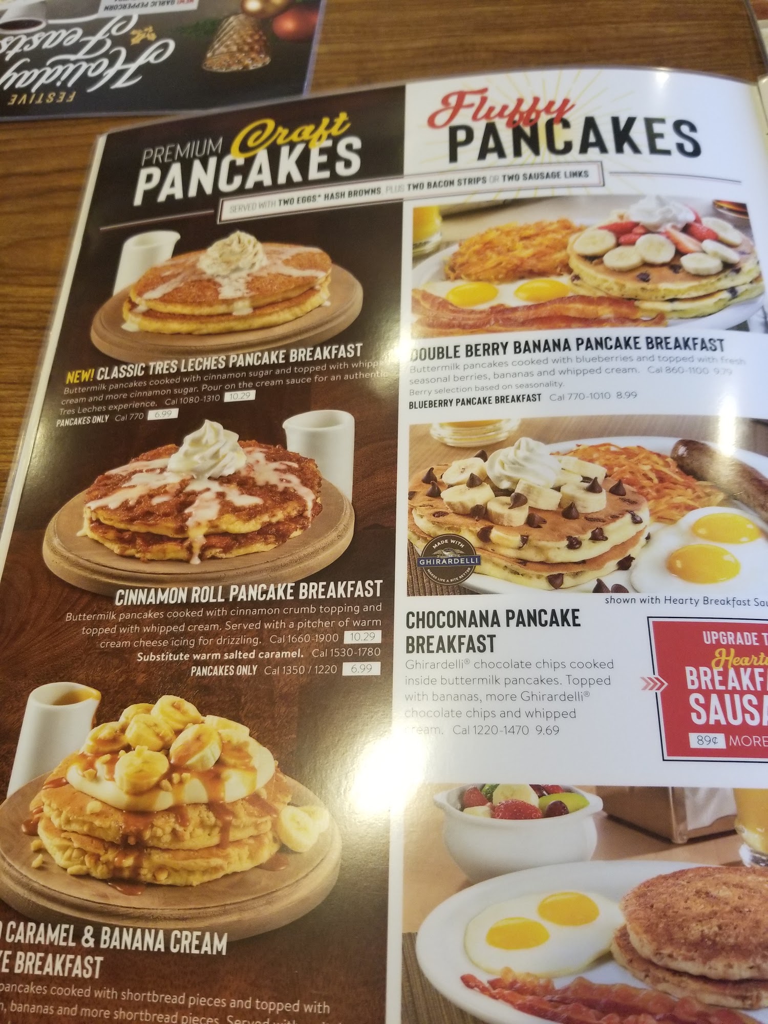 Denny's Menu