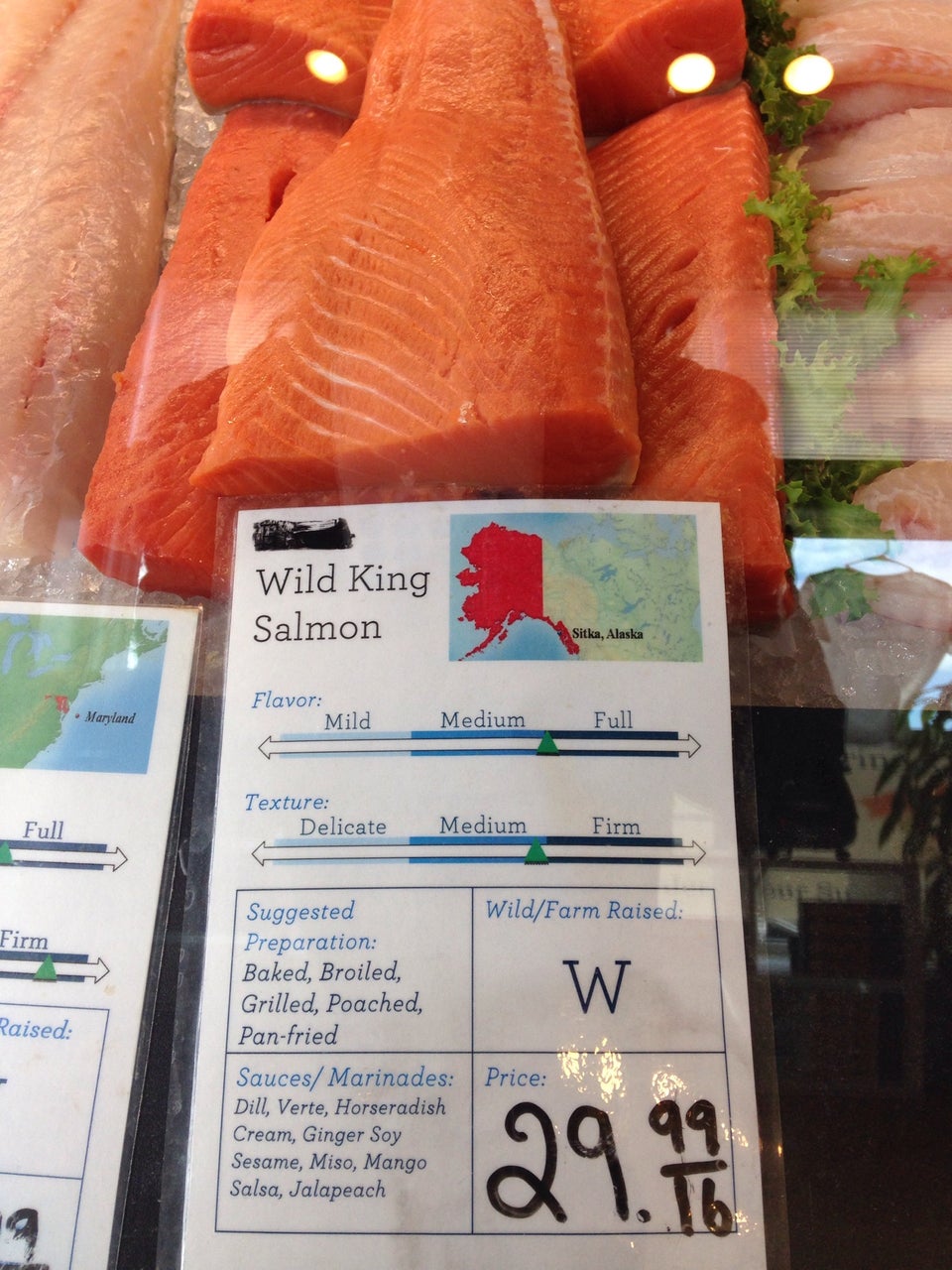 Fjord Fish Market Menu