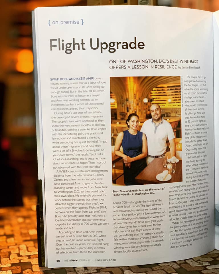 Flight Wine Bar 777 6th St NW, Washington