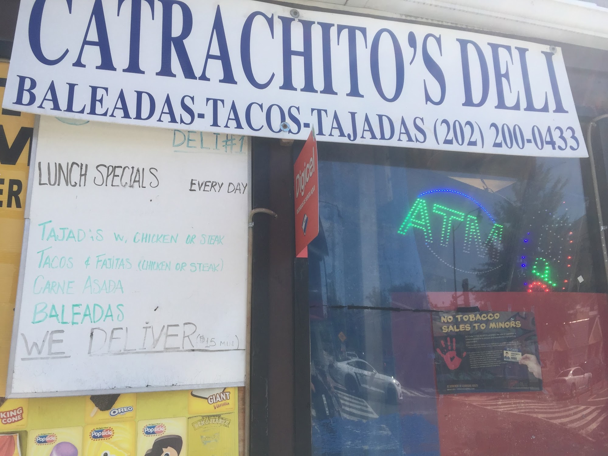 Catrachitos Deli & Carryout Menu