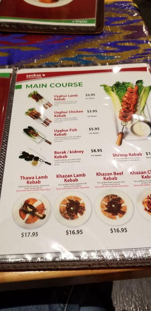 Eerkins Uyghur Cuisine 2412 Wisconsin Ave NW, Washington