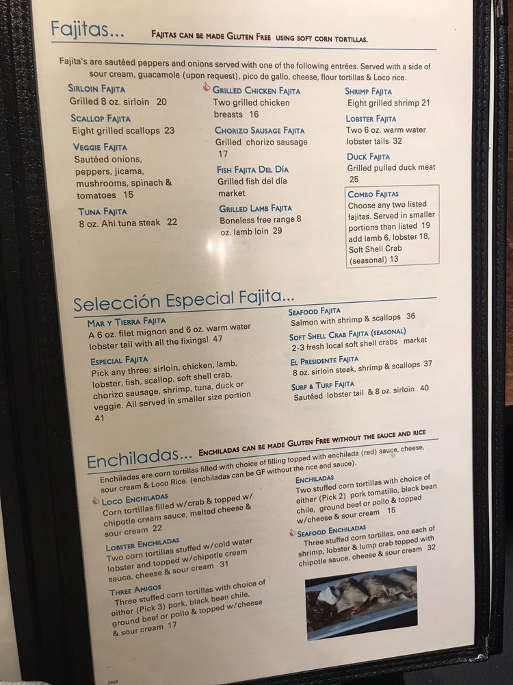 Dos Locos Fajita & Stonegrill Restaurant 18766 John J Williams Hwy UNIT 1, Rehoboth Beach