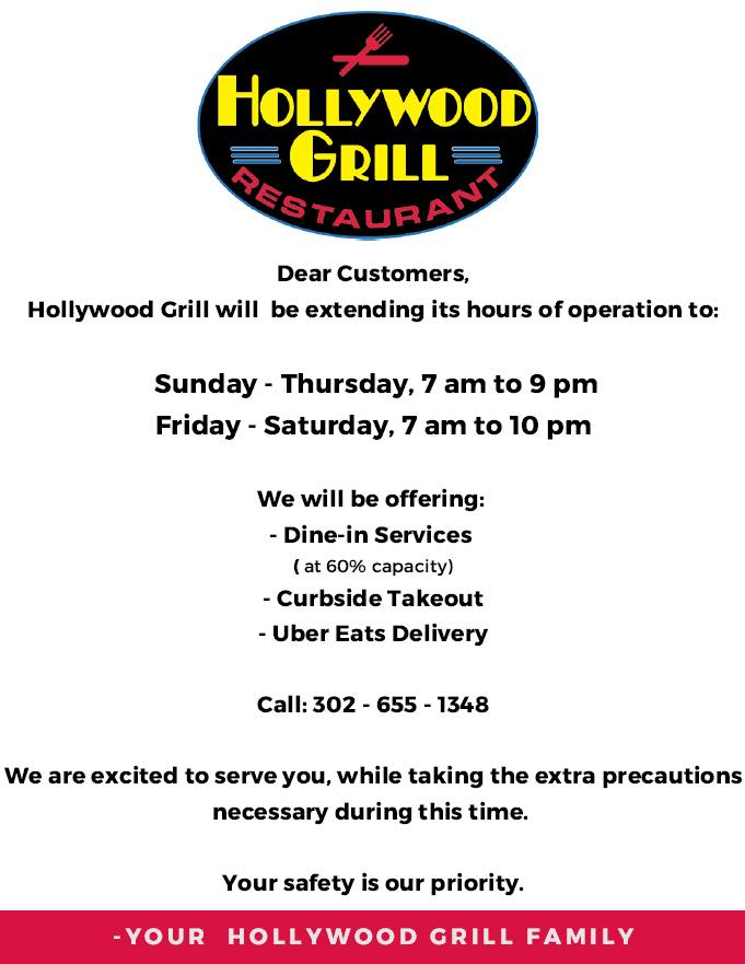 Hollywood Grill 1811 Concord Pike, Wilmington