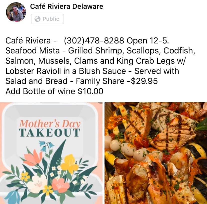 Cafe Riviera 4737 Concord Pike # 340, Wilmington