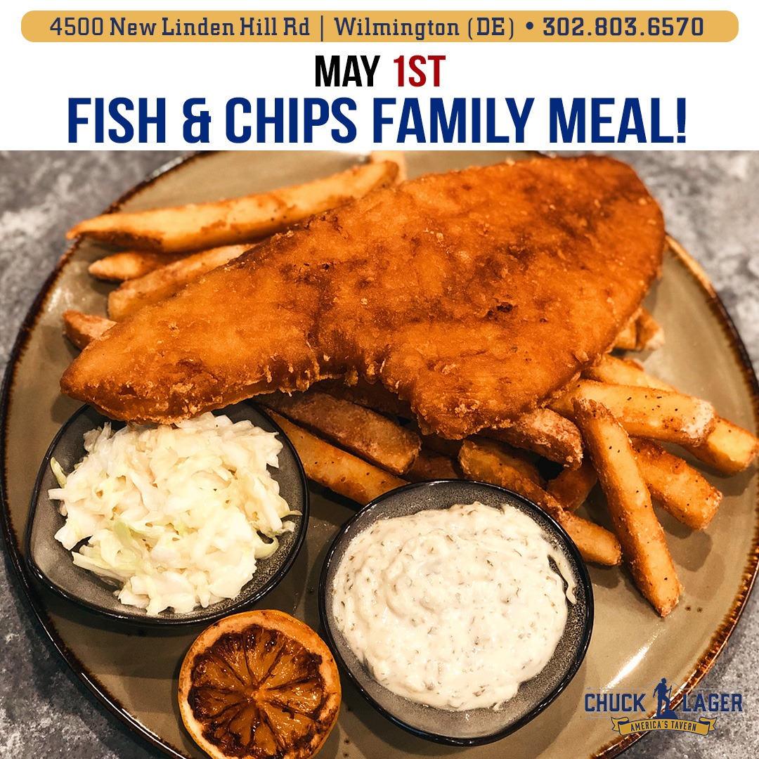 Chuck Lager America's Tavern 4500 Linden Hill Rd, Wilmington